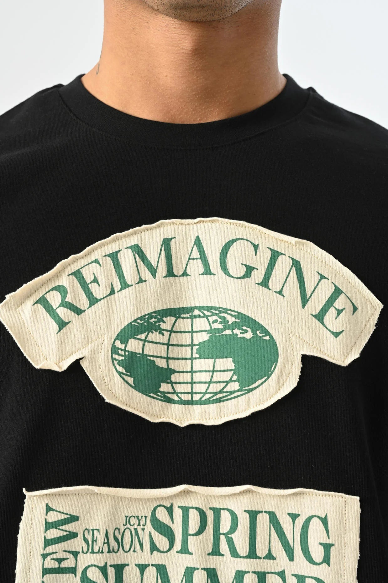 Reimagine Detaylı Oversize T-shirt JJ-25Y18