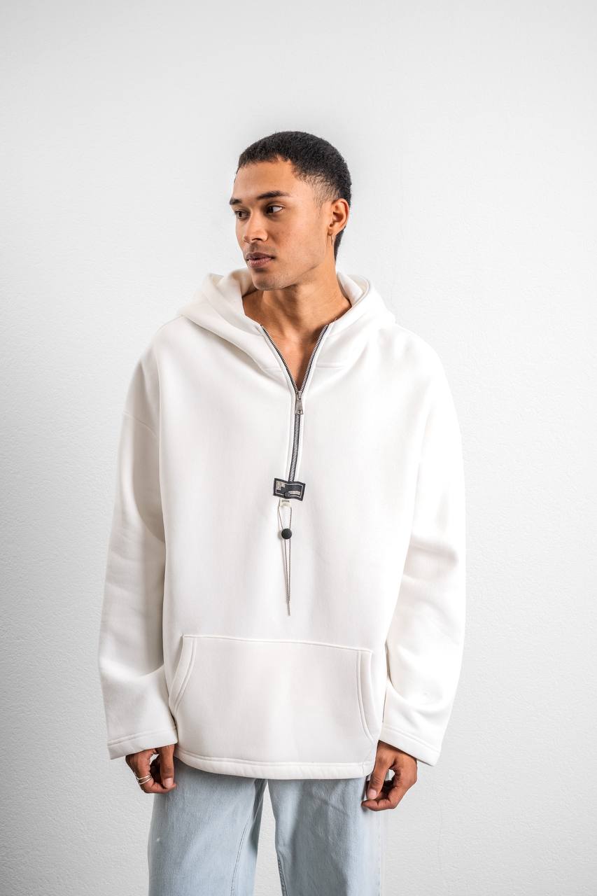 Fermuarlı Kapüşonlu Sweatshirt BRZ-71024