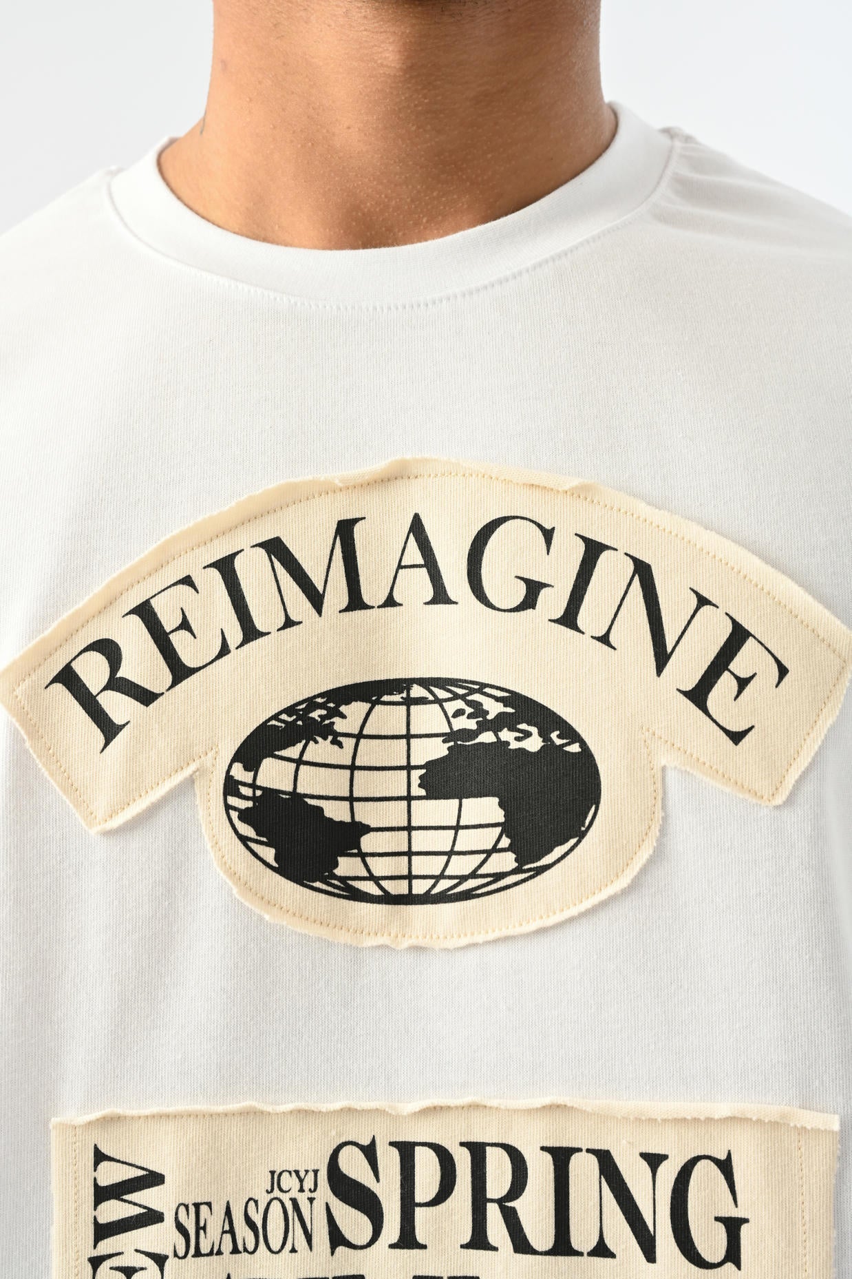 Reimagine Detaylı Oversize T-shirt JJ-25Y18