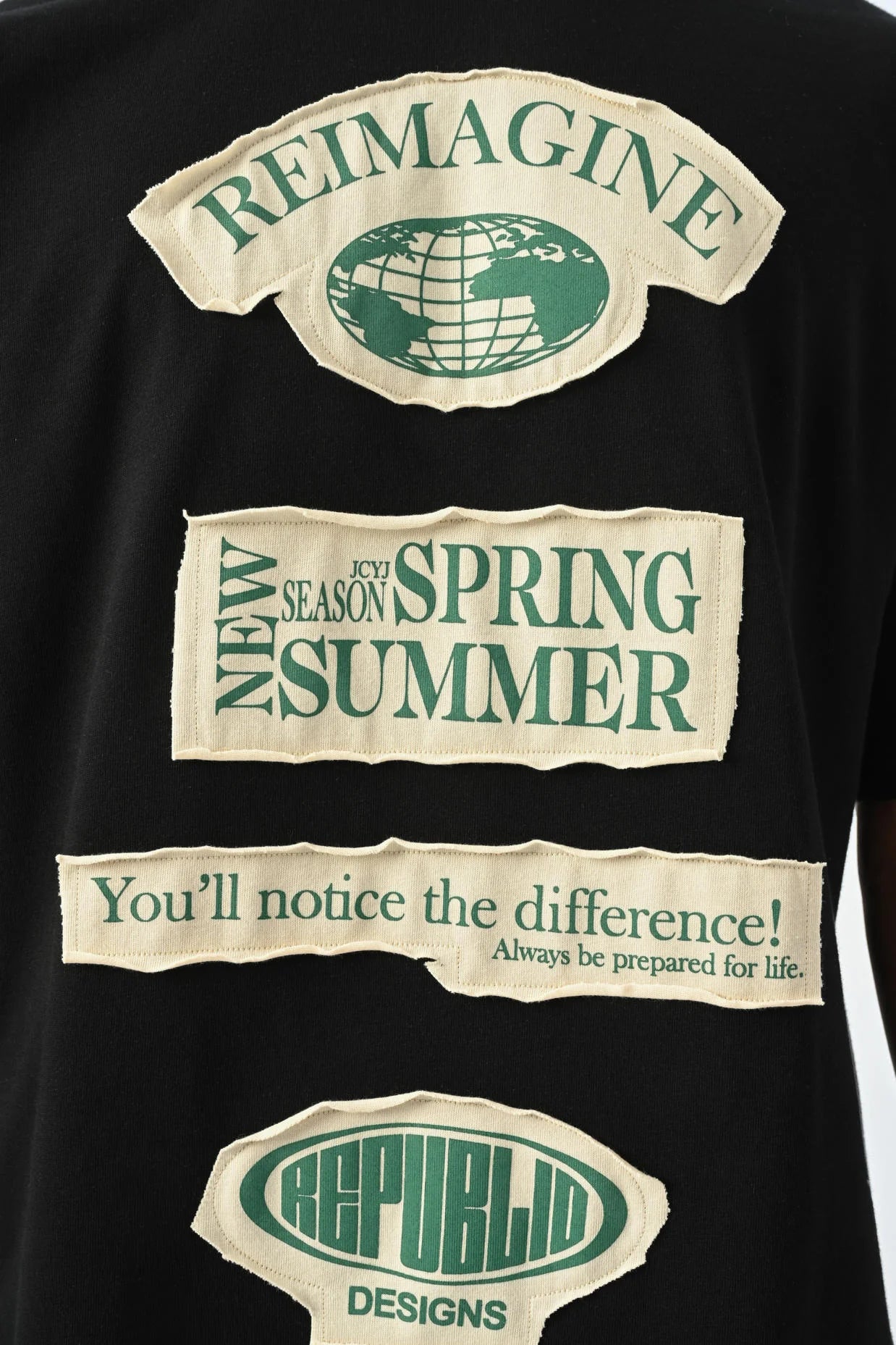 Reimagine Detaylı Oversize T-shirt JJ-25Y18