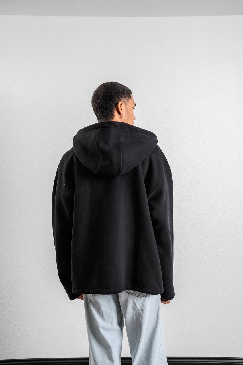 Fermuarlı Kapüşonlu Sweatshirt BRZ-71024