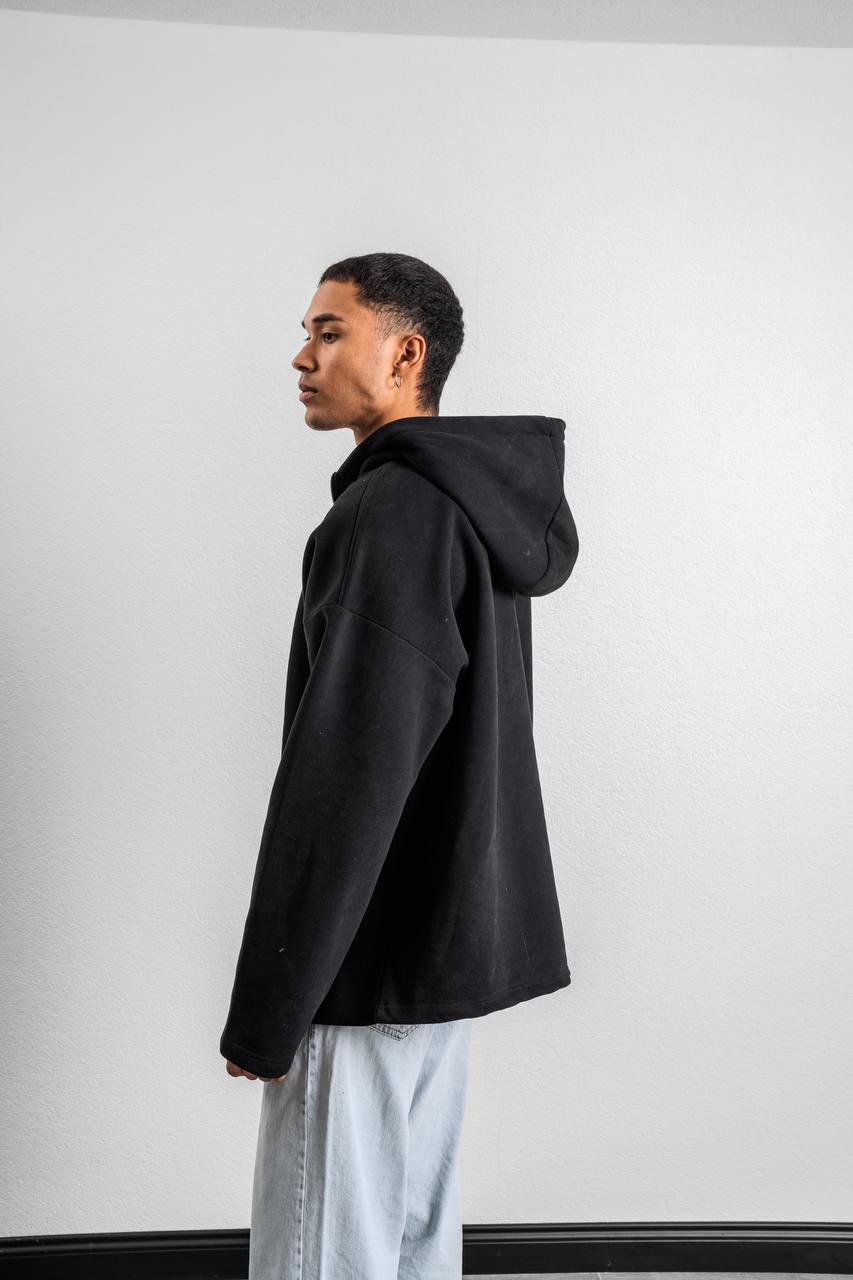 Fermuarlı Kapüşonlu Sweatshirt BRZ-71024