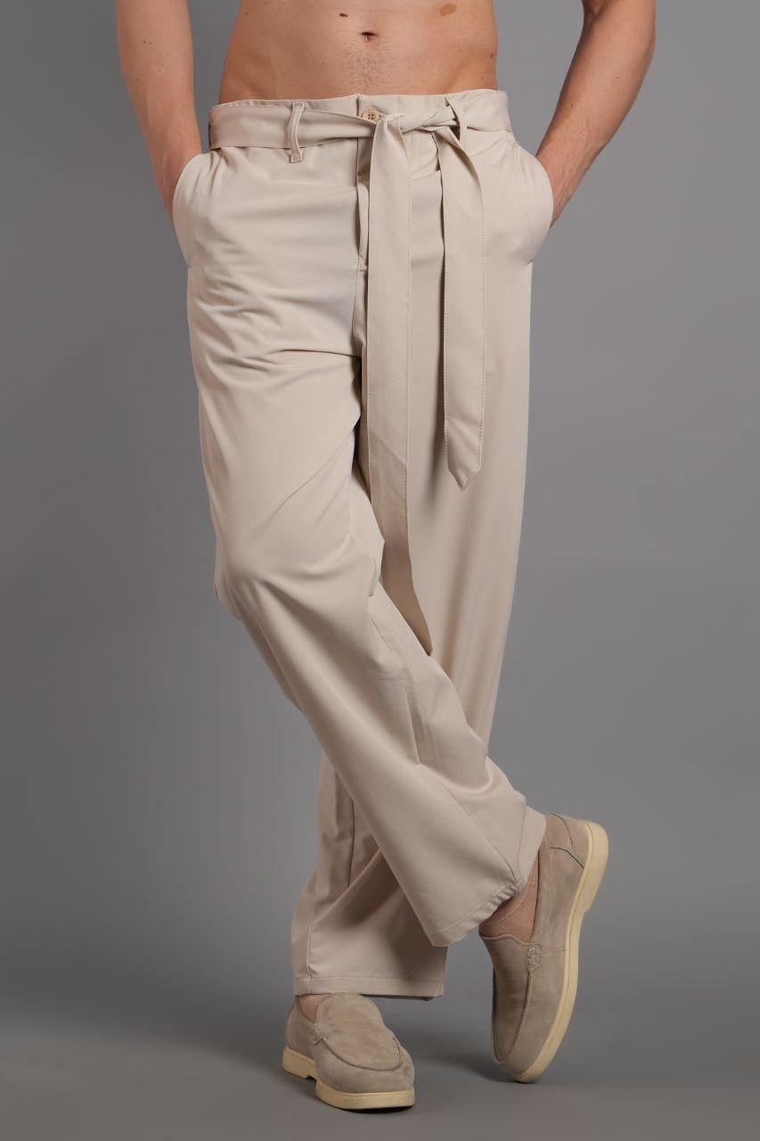 Baggy Bel Kuşaklı Pantolon YP-PAN25007