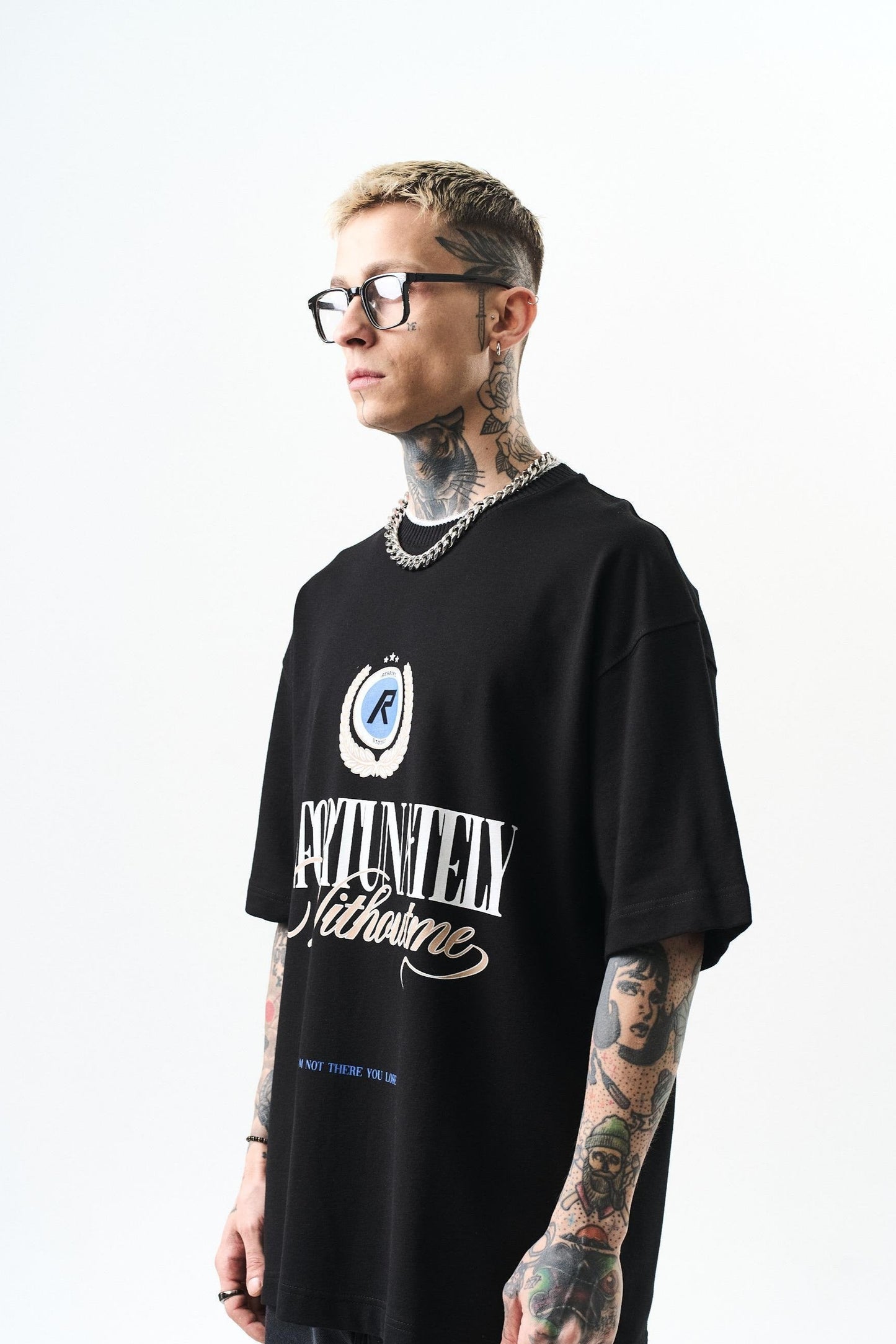 Ön Baskılı Oversize Tshirt